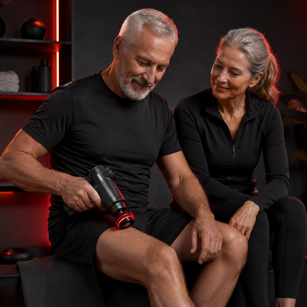 Mini Massage Gun — Deep Tissue Percussion for Muscle Recovery | Cordless & Portable
